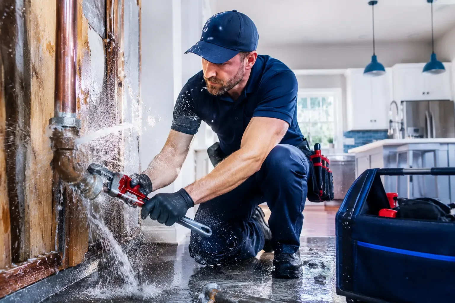 Local emergency pipe repair professionals in Hammon, OK